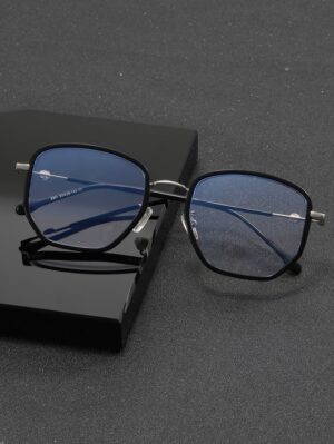 Men Anti-blue Light Eyeglasses Digital Defender Anti-Blue Hexagonal Eyeglasses