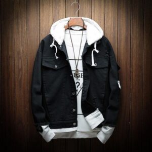Hooded Denim Jacket